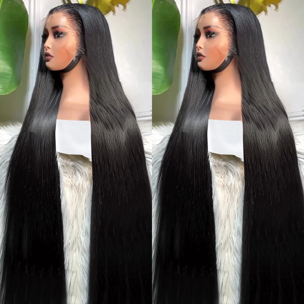 

HD Lace Frontal Wig 30 38 Inch Straight Human Hair Wigs 13x413X6 Transparent Lace Front Wig 4X4 5x5 Human Hair Lace Closure Wigs