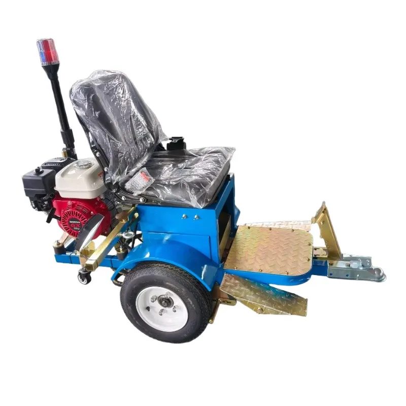 Showway Factory Price Automatic Car Pavement Thermoplastic Road Line Driver Road Marking Machine 5.5HP Engine
