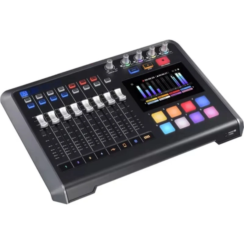 

Mixcast 4 USB Audio Interface Podcast Mixer and Recorder Sound Card