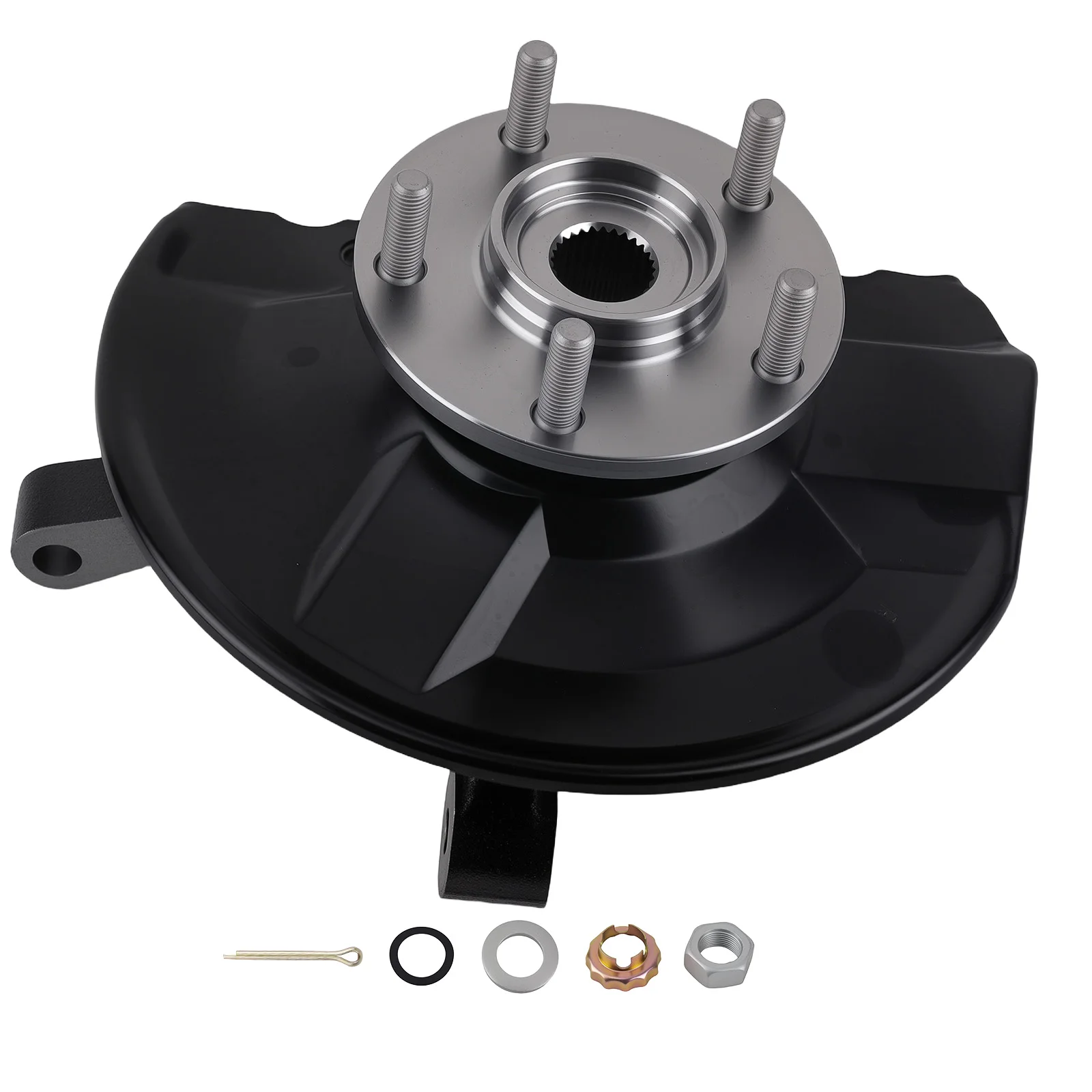 Steering Knuckle Right Front Wheel Hub for Jeep Patriot Compass 2007-2017 5-Lug