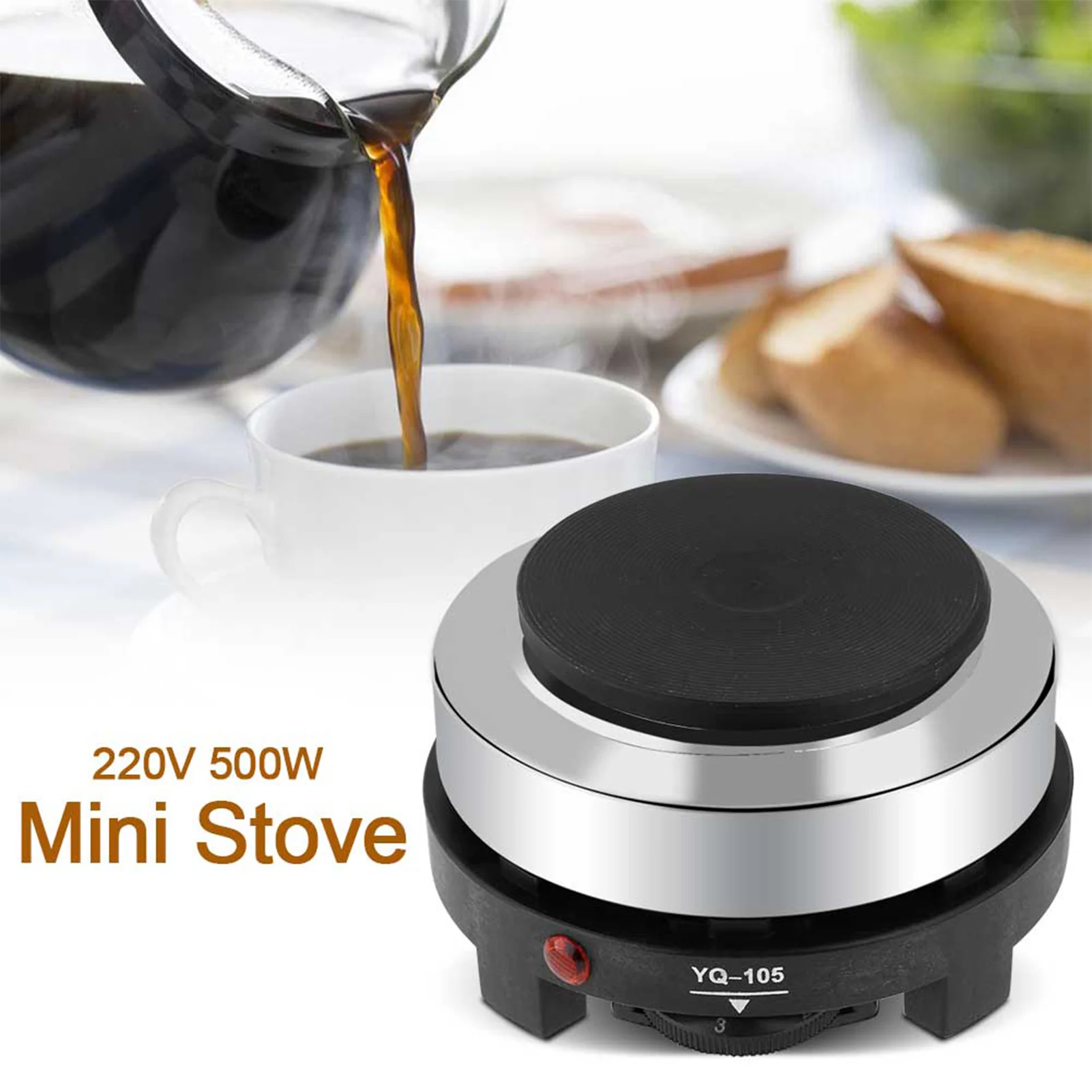 

Mini Electric Stove Hot Plate Multifunction Induction Cooker Kitchen Cooking Plate Water Coffee Tea Heater 110-220V