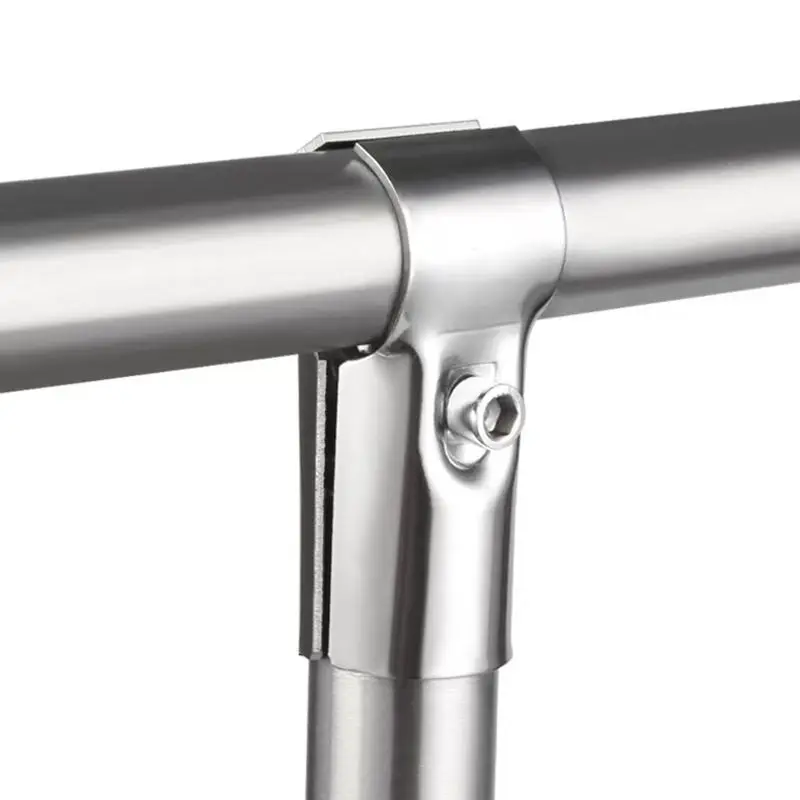 

Соединитель для трубки, 25 мм, зажим для труб, более сильный, не ржавеет, для стеллажа для одежды «сделай сам», надежная нержавеющая сталь