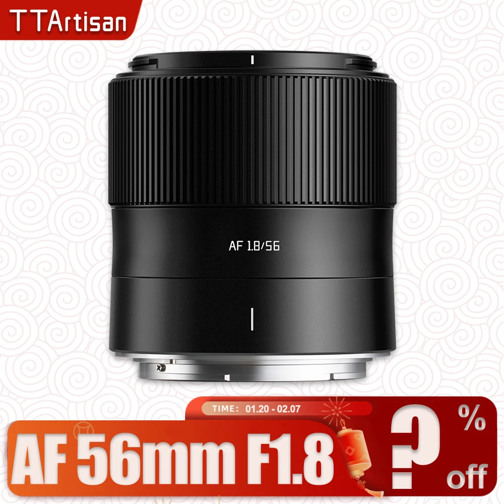 

TTArtisan AF 56mm F1.8 Z Portrait Photography for Camera Lens with Nikon Z-Mount Z5 Z6 Z7 Z6II Z7Il Z9 Z8 ZF Z30 Z50 ZFC