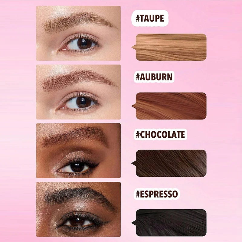 Pomada de maquillaje de larga duración, lápiz de cejas salvaje, no se mancha fácilmente, impermeable, productos multifunción para el cabello