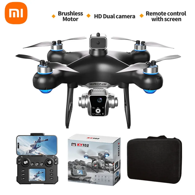 

Xiaomi KY102 RC Drone 8K HD Professional Dual Camera Aerial 360° Obstacle Avoidance Optical Flow WIFI Four-axis Rc Aircraft Toys
