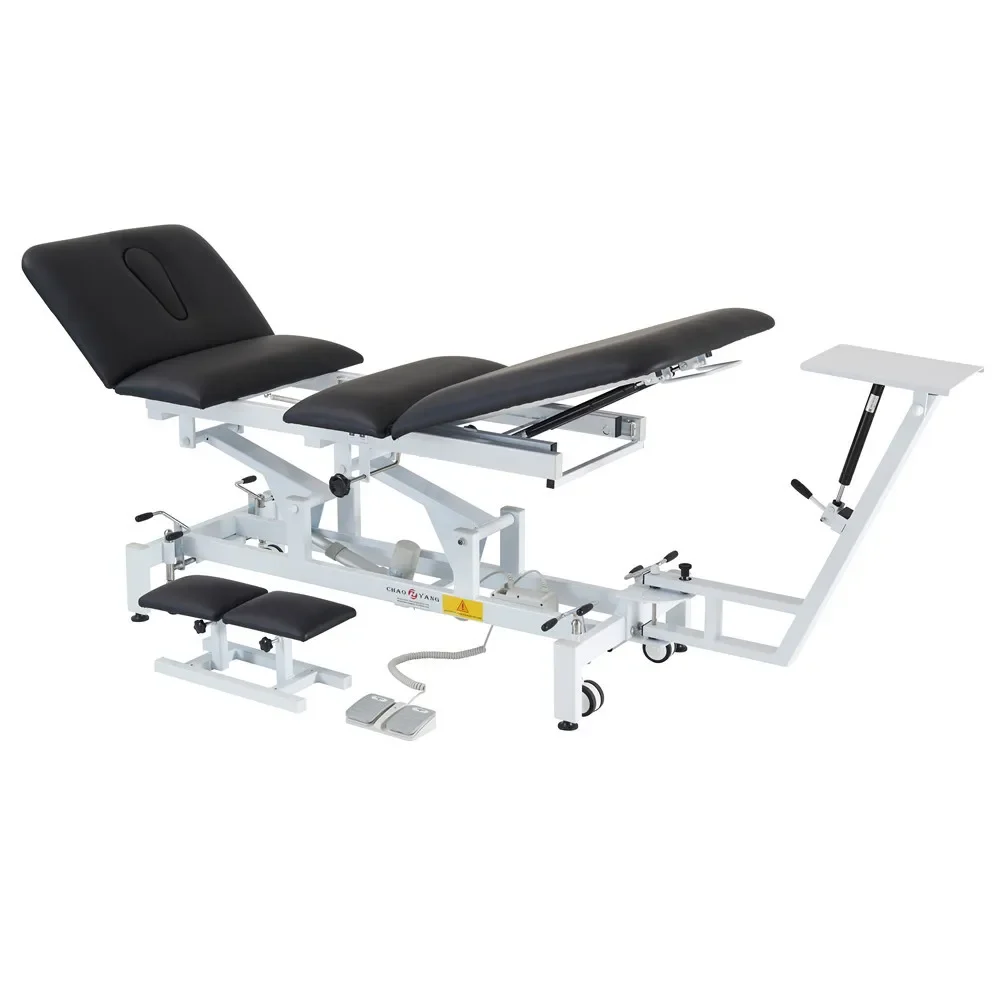 Cervical and Lumbar Traction Electric Treatment Table Physical Therapy Table Lumbar Spine Traction Machine Physio Traction Table