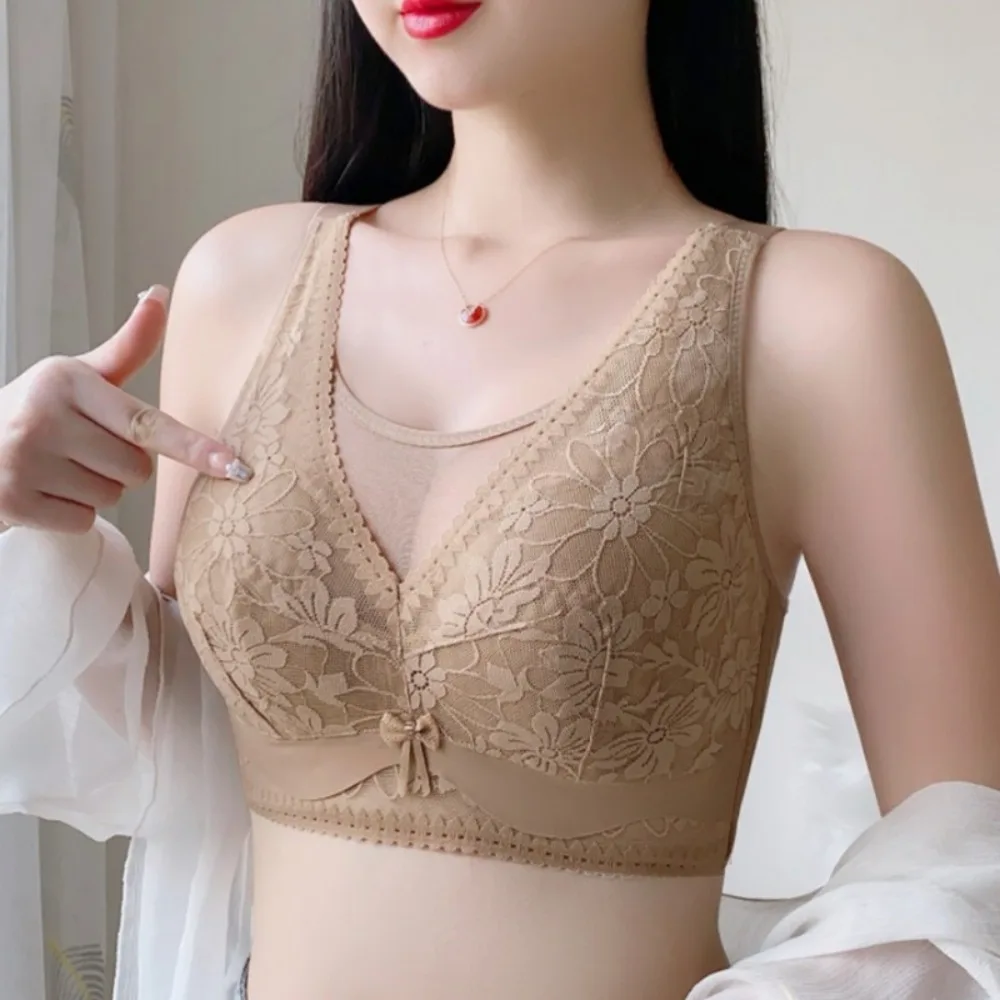 

Soft Comfortable Plus Size Bras Large Chest Small Display Gathered Together for Collection Accessory Breasts To Prevent Sagging