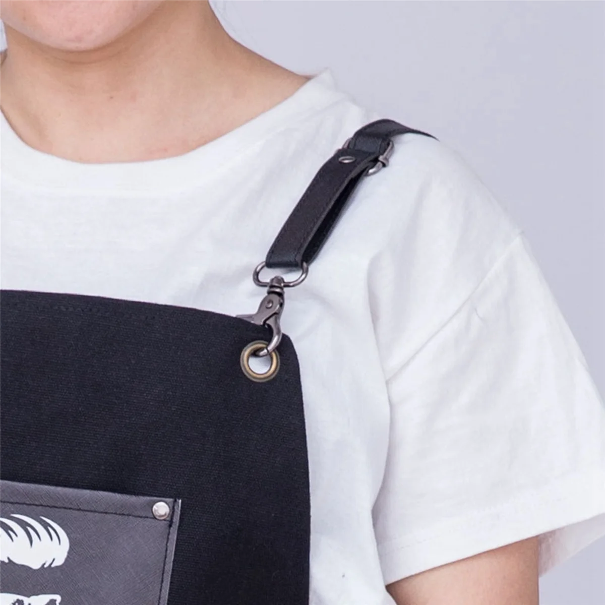 【24H-SALE!】4X رأس تصفيف الشعر لصالونات تصفيف الشعر لقص الشعر، مريلة أكسفورد بوجا باربر، جيب لقص الشعر والصباغة