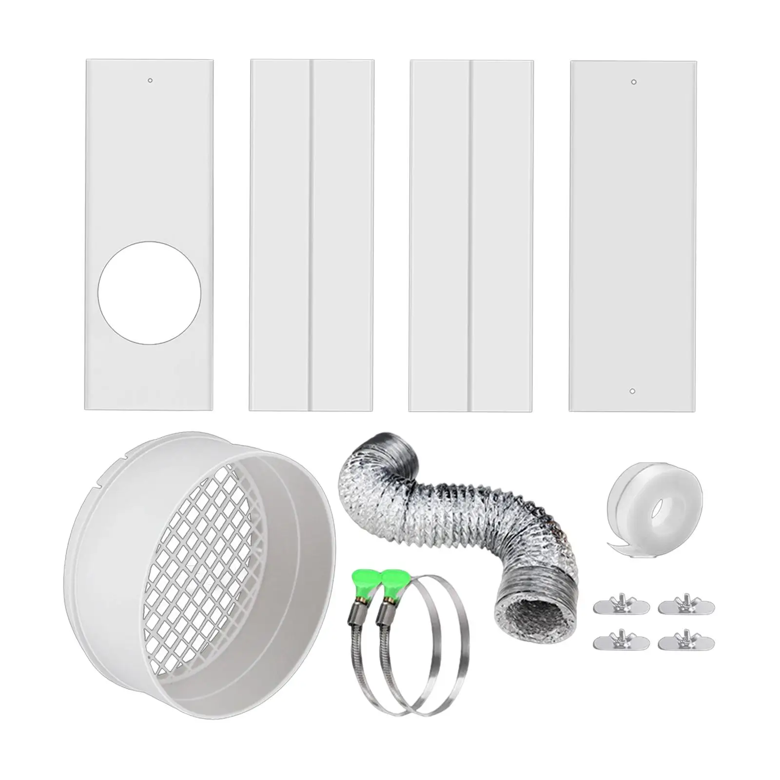 Upgraded Seamless Window Vent Kits for Ducting Sliding Windows and Doors