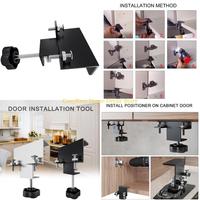 92MF Metal Cabinets Hardware Jig, Punch Locator Drill Guide,Wood Drilling Dowelling Guide for Installation Handle Knob