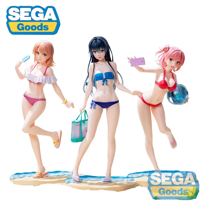 

Original SEGA There's Something Wrong with My Youthful Love Story Yukinoshita Yukino PVC Anime Figure Model Doll Ornament Gifts