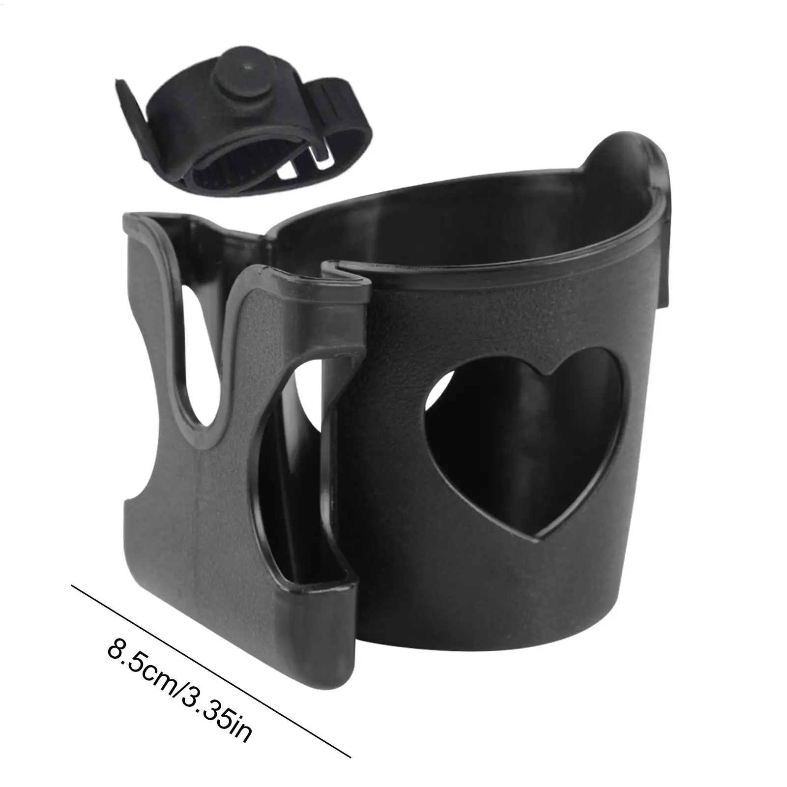 Scooter Cup Holder Adjustable Stroller Phone Holder ElectricScooter Bottle Mount Wheelchair Bottle Attachment Walker Accessories