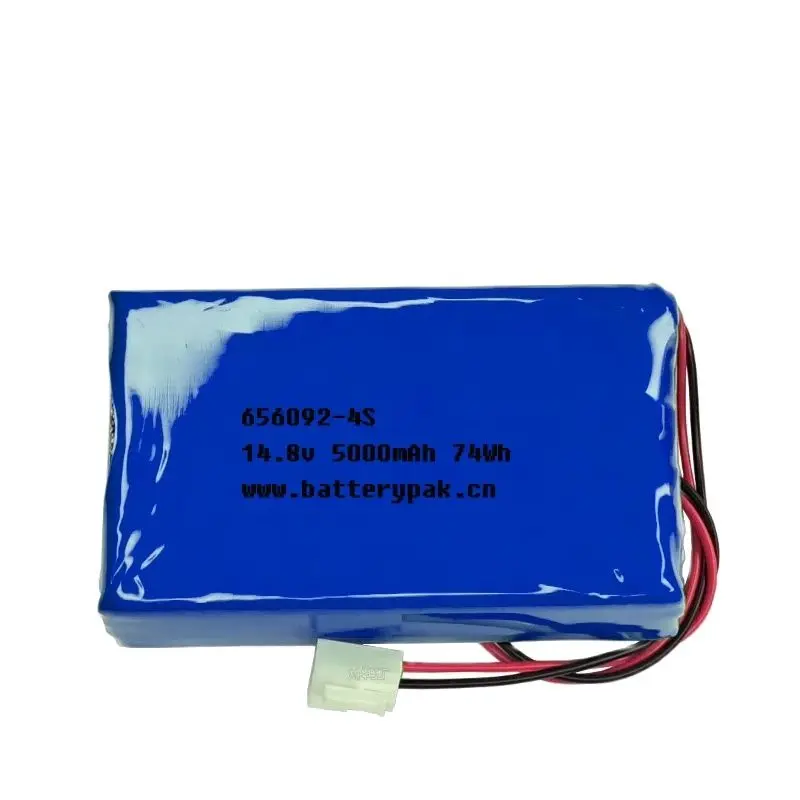 

656092-4S 14.8V 5000mAh 74Wh Portable Speaker Rechargeable Lithium Battery Pack