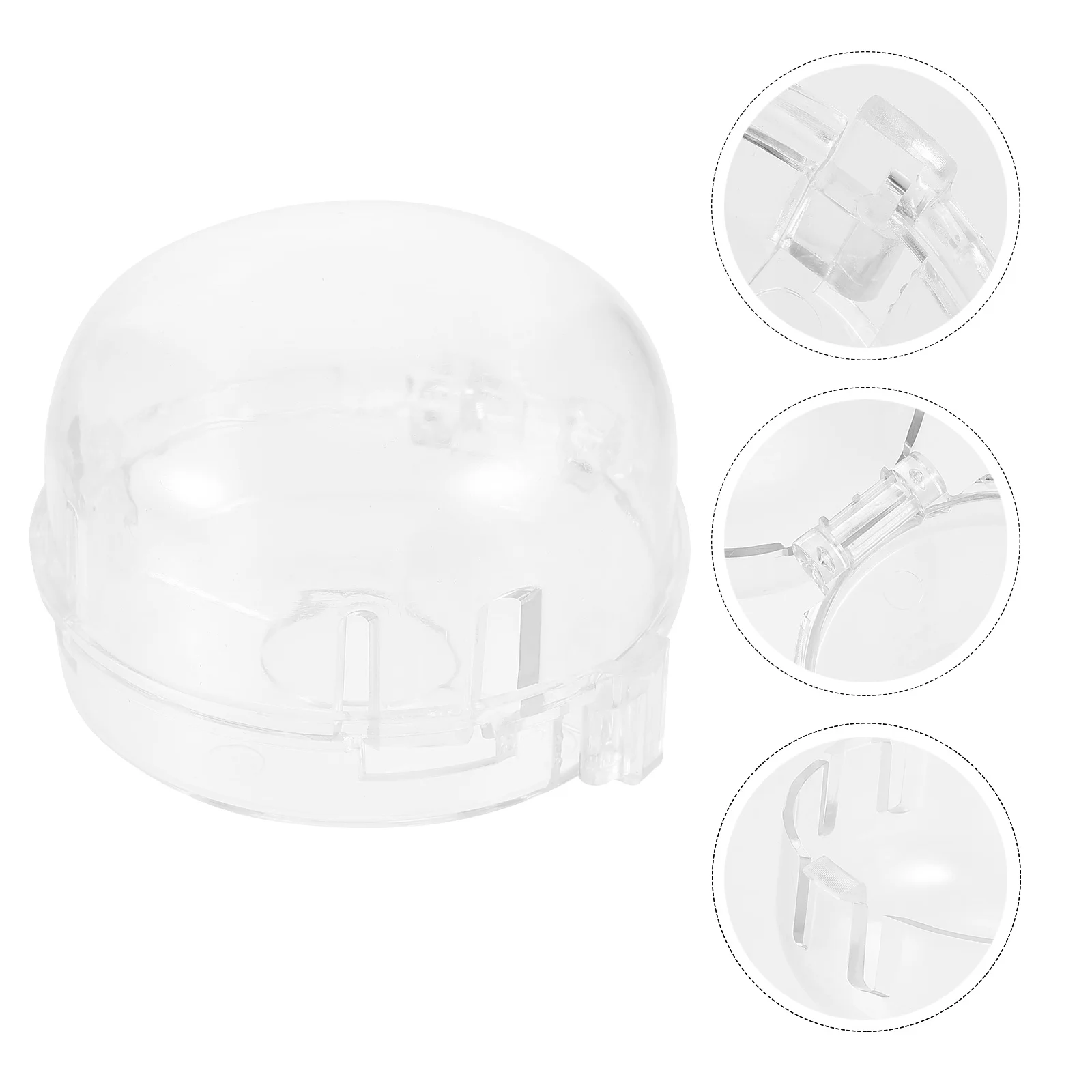 4 pçs capa de botão de fogão de segurança infantil claro resistente ao calor protetor de fogão a gás cozinha guarda de segurança capa de botão de fogão