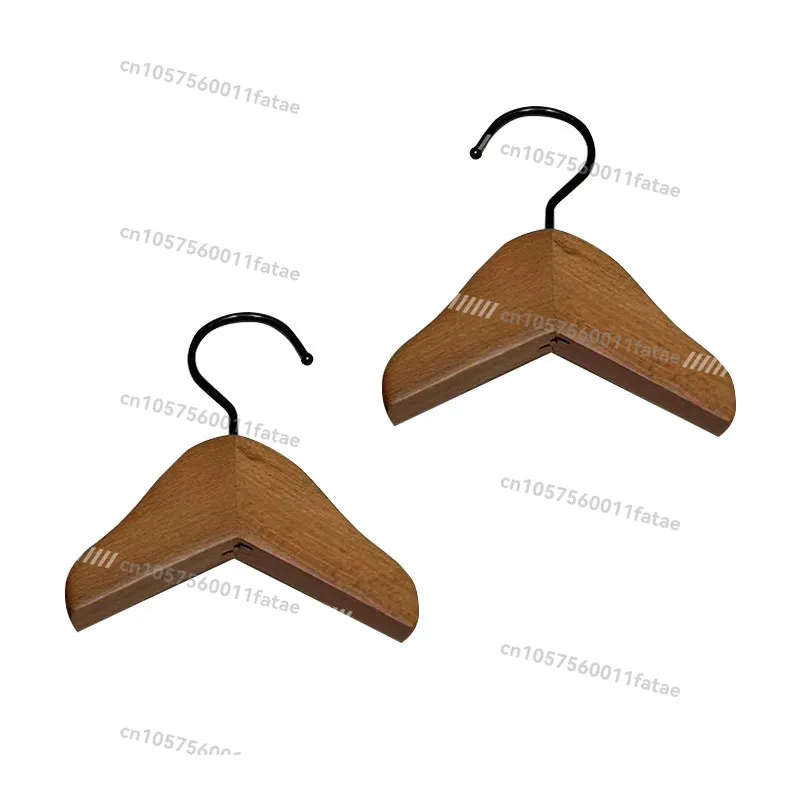 

Solid Wood Hanger Beech Pet Clothes Small Hanger Small Dog Pet Clothes Special Display Rack