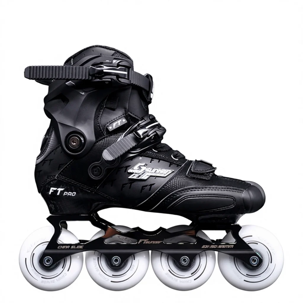OEM Carbon Fiber Outdoor Inline Roller Skates Adult Aggressive Fitness Artistic Hockey Slalom Kids Speed Carbon Skates Boot