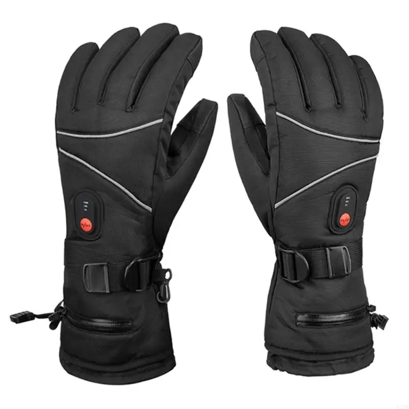 

U2JA Electric Battery Heated Gloves for Men & Women Outdoor Indoor Battery Powered Hand Warmer Glove for Climbing Hiking