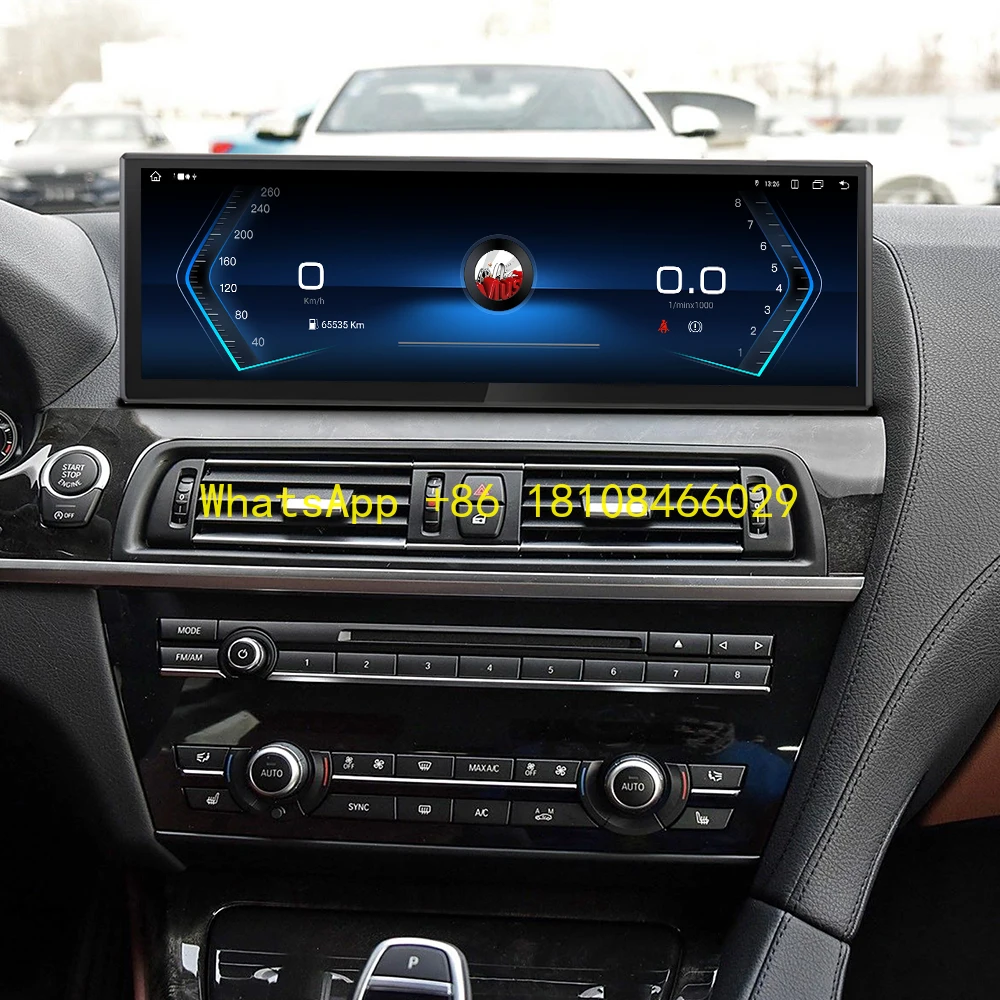 

14.9 Inch for for bmw 6 Series F06 2009-2017 AC Panel Cluster GPS Multimedia Carplay Player Android Car Radio GPS Navigation