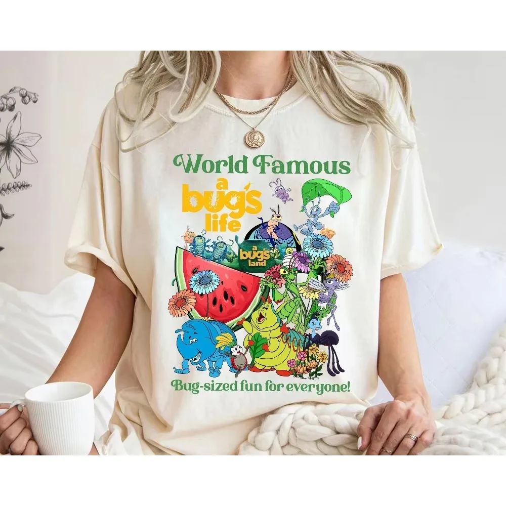 

Disney Pixar A Bug's Life Group Shot Shirt A Bug's Land Disney California Adventure Shirt Disneyland Animal Kingdom Comfortable