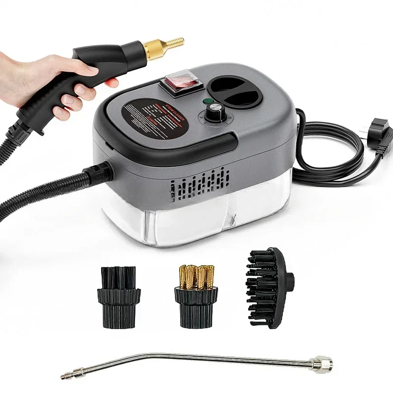 

2500W High And Temperature Handheld Steam Cleaners Air Conditioner Kitchen Hood Car Steam Clean Machine Floor and More Cleaning