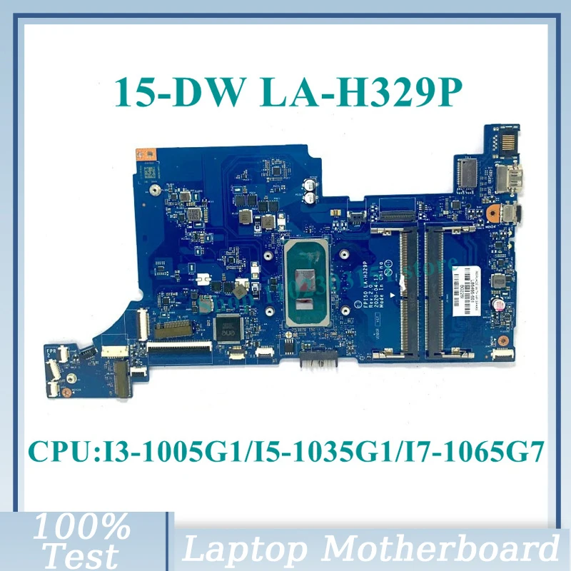 

L86470-601 L86465-601 L86466-601 With I3-1005G1/I5-1035G1/I7-1065G7 CPU LA-H329P For HP 15-DW Laptop Motherboard 100%Tested Good