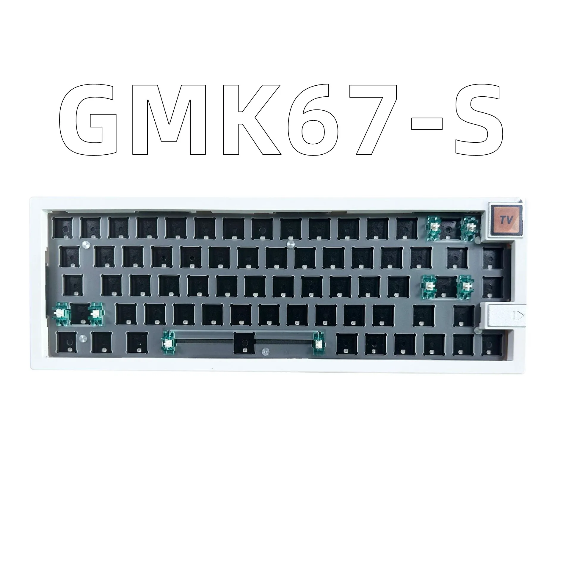 

ZUOYA GMK67-S Gaming Mechanical Keyboard KIT Wireless Bluetooth 2.4G display screen Gasket Hotswap RGB Gamers Custom KIT Support