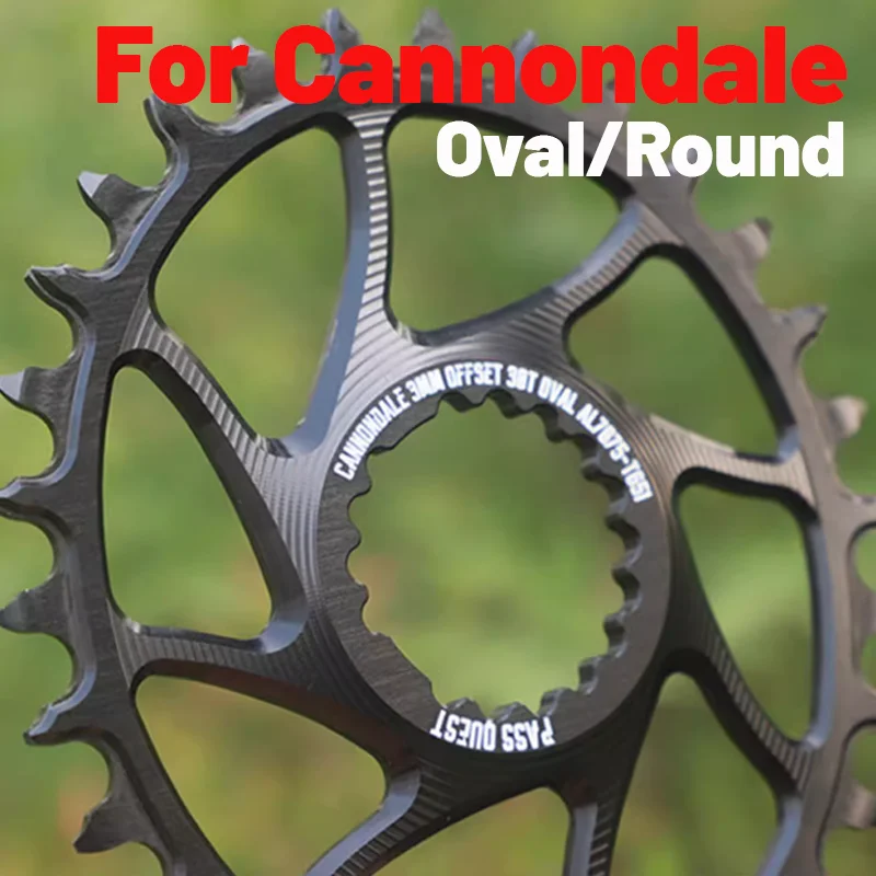 

Direct Mount Chainring For Cannondale Mtb 34 Teeth 28t 30t 36t 38t Chainring Silver Single Crown Narrow Wide 3mm Offset