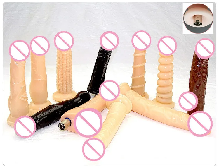 Realistic Silicone Dildos with 3XLR Connector for Sex Machine Attachment Sex Toys juguetes sexuales