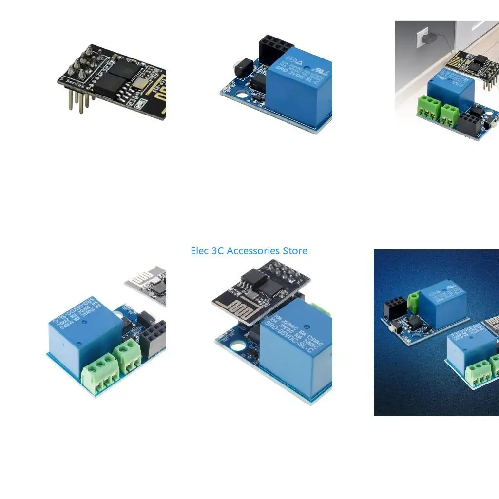 Y51A Programmable ESP01S Relays Board For DIY Intelligent Switcher Remote Projects