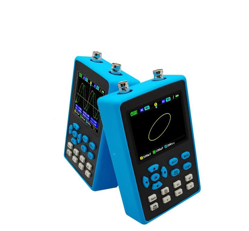 DSO2512G 2.8 Inch Digital Oscilloscope 120M Bandwidth Dual/Single Channel Vertical Sensitivity Display FFT Spectrum Analysis