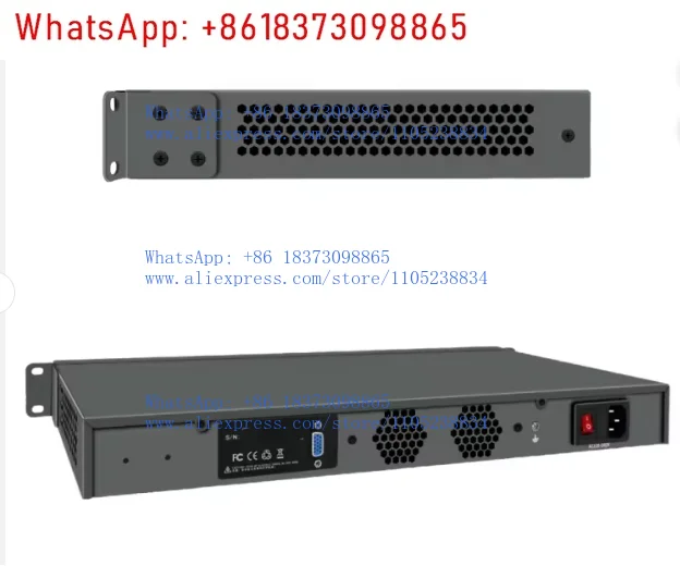 1U Rack Mounted Industrial Desktop Computer 8*LAN 2.5G 6*SFP 10G I ntel C612 Chipset Xeon LGA2011-3 Server Firewall PC