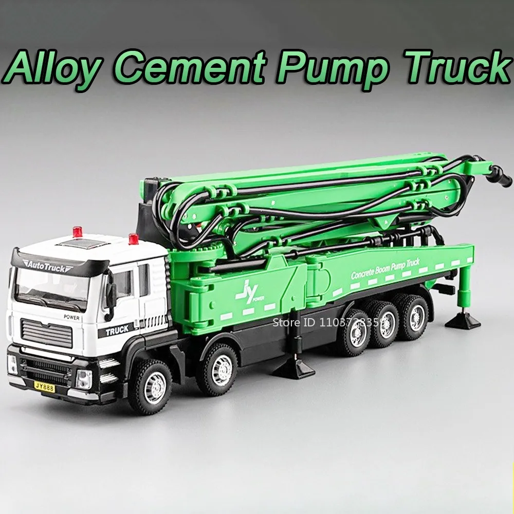 

1:32 сплав цементный насос модель грузовика игрушки металлические литые под давлением моделирование самосвала звук свет отказов для мальчиков развивающие игрушки