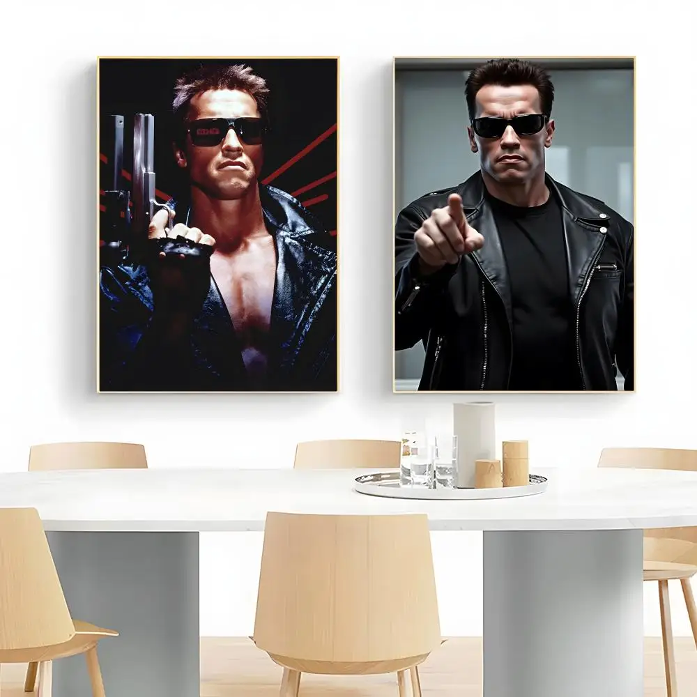 Action Legend A-Arnold Schwarzenegger Poster Wall Art Print Decorative Mural Home Decor Gift Unframed