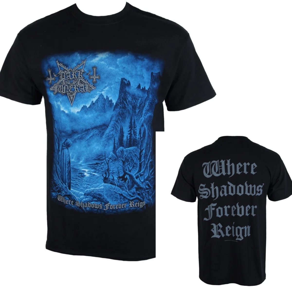 Top Dark Funeral Graphic Cotton Band T-shirt Unisex Summer Short Sleeve Fashion Brand Tee Luxury Casual Vintage Tees