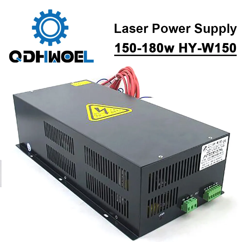

QDHWOEL 150-180W CO2 лазерный блок питания для CO2 лазерной гравировальной машины