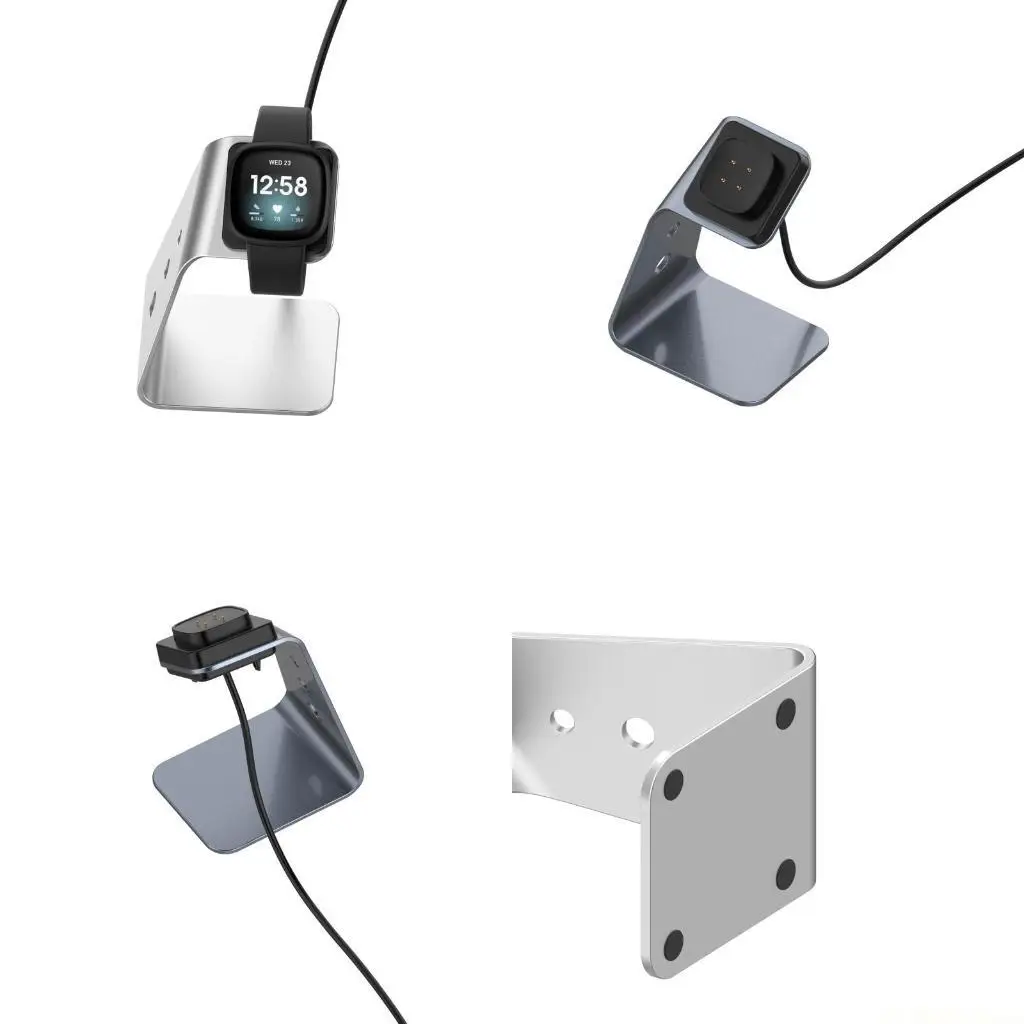 

E56B for Smart Watch Dock Adapter Fast Charging Cradle Stand for FitbitVersa 3 Watch