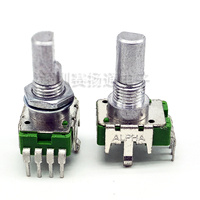 1PCS ALPHA 360° rotating potentiometer BOSS GT10 Volume effector 0B2.5K 0B10K 4-pin 15mm half shaft