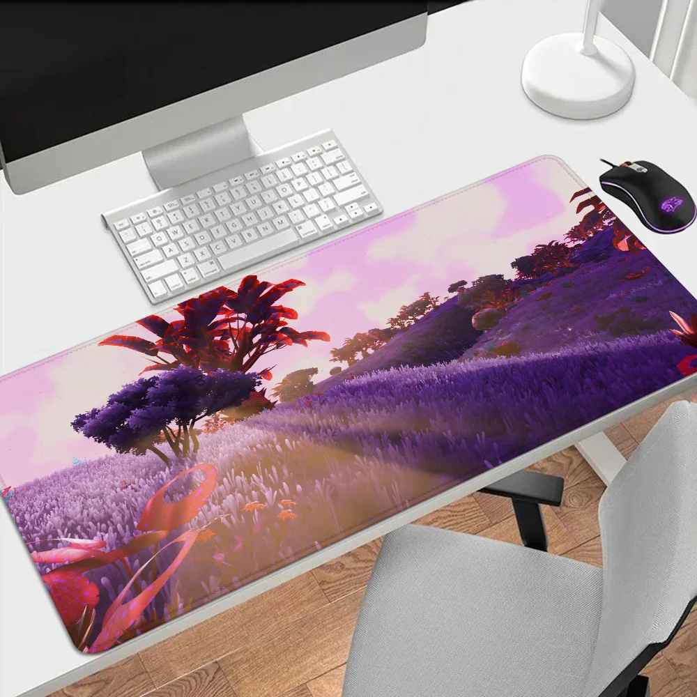 N-No-Mans-Sky Gaming Pad for Computer Mouse Rug Office Accessories for Desk Mat Gamer Keyboard Mousepad Mats Xxl Large Mause