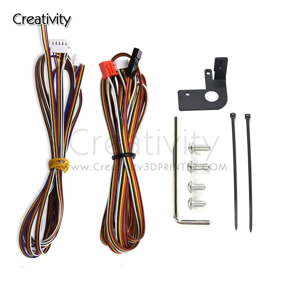 3D Printer Parts BL Touch Cable Extension 1.5M with Adapter Bracket for Ender 3 CR 10 Series Auto Level Sensor