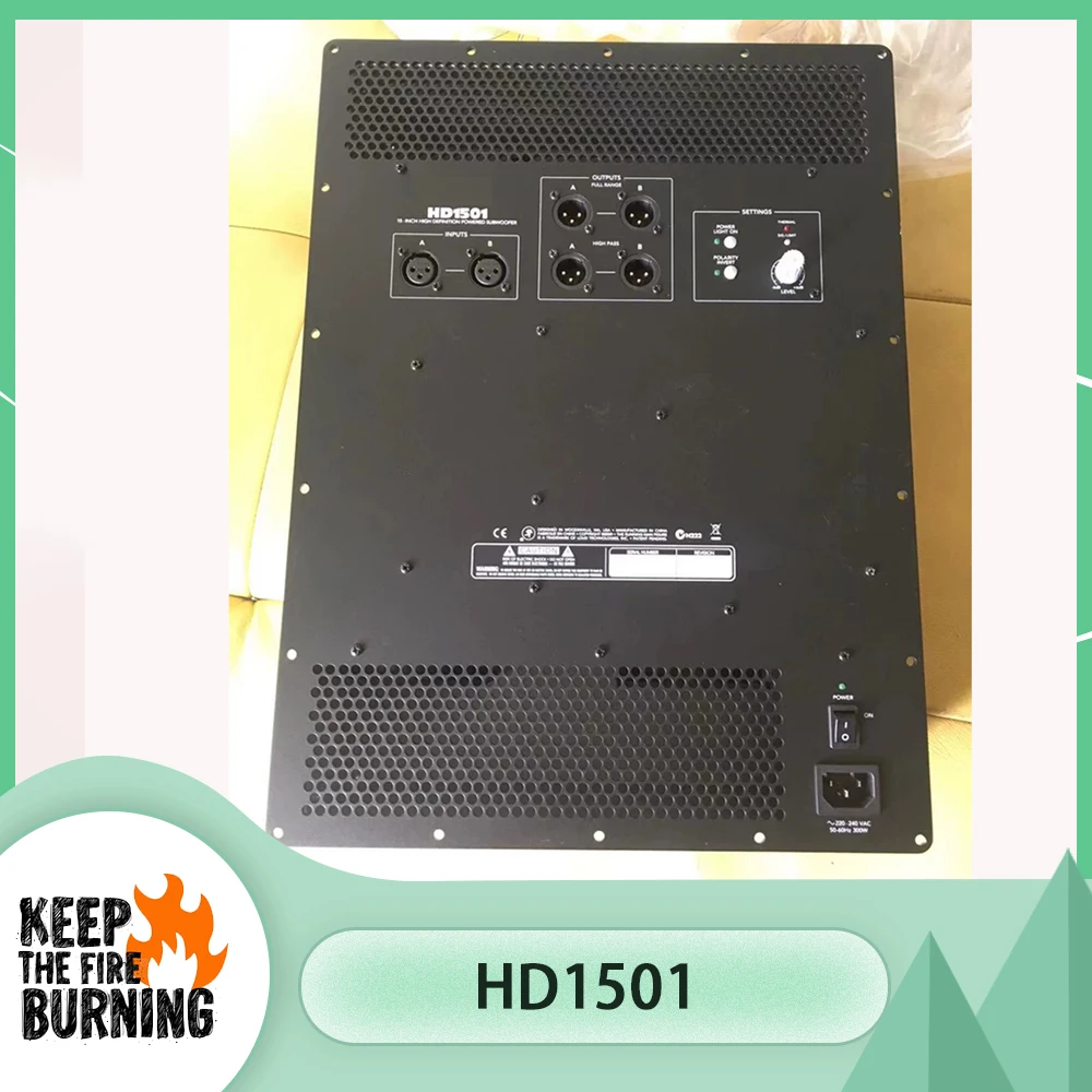 

Acti-ve line array subwoofer amplifier HD1501 For Mackie HD1501