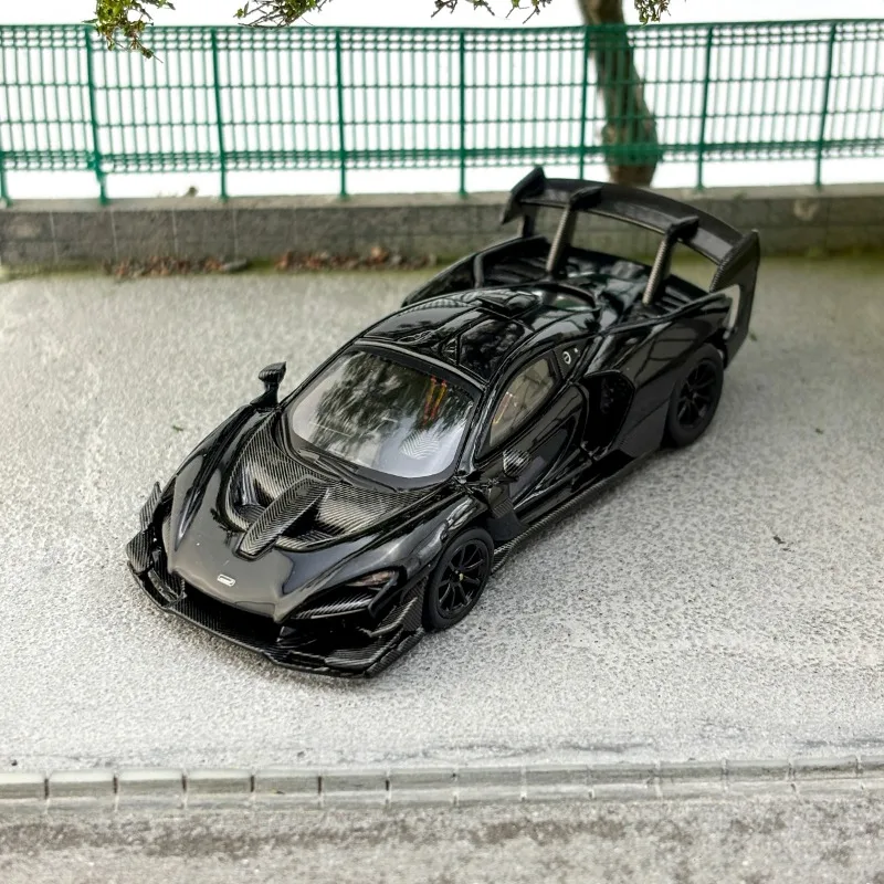 CM 1/64 McLaren Senna GTR 합금 장난감 자동차, 다이캐스트 금속 모델 선물