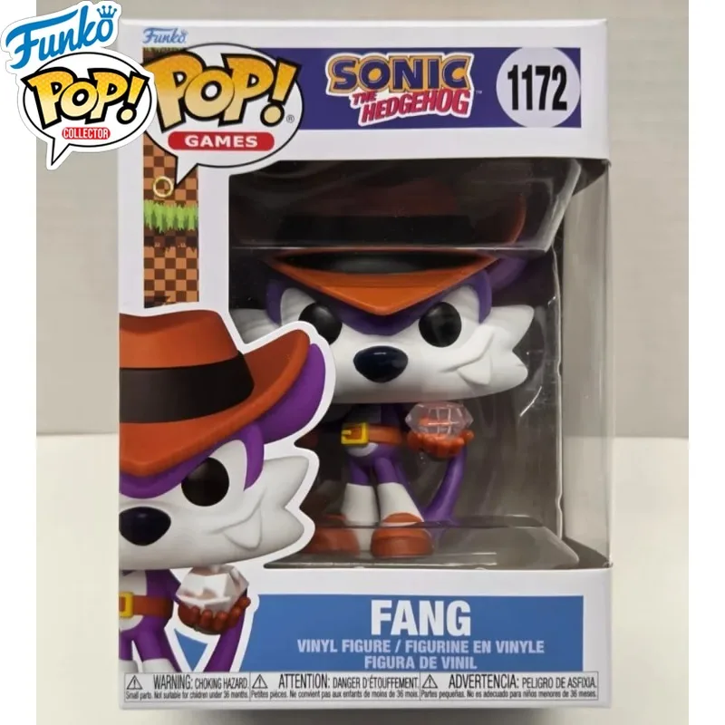 Funko Pop Original Sonic The Hedgehog  Amy Rose Fang The Hunter 1171 1172 1173 Action Figure Toys for Boys Girls Gift