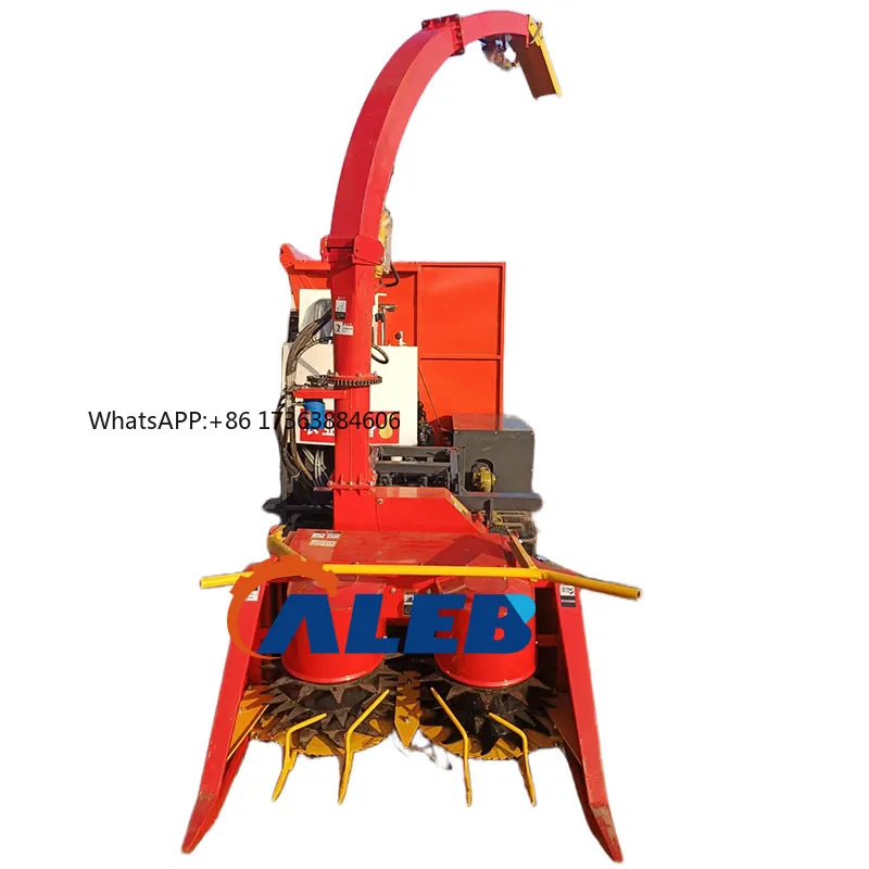 2026 Hot sellingSaving Labor Self-propelled Silage Forage Harvester Wheat Straw Corn Alfalfa Pasture Disc Harvester