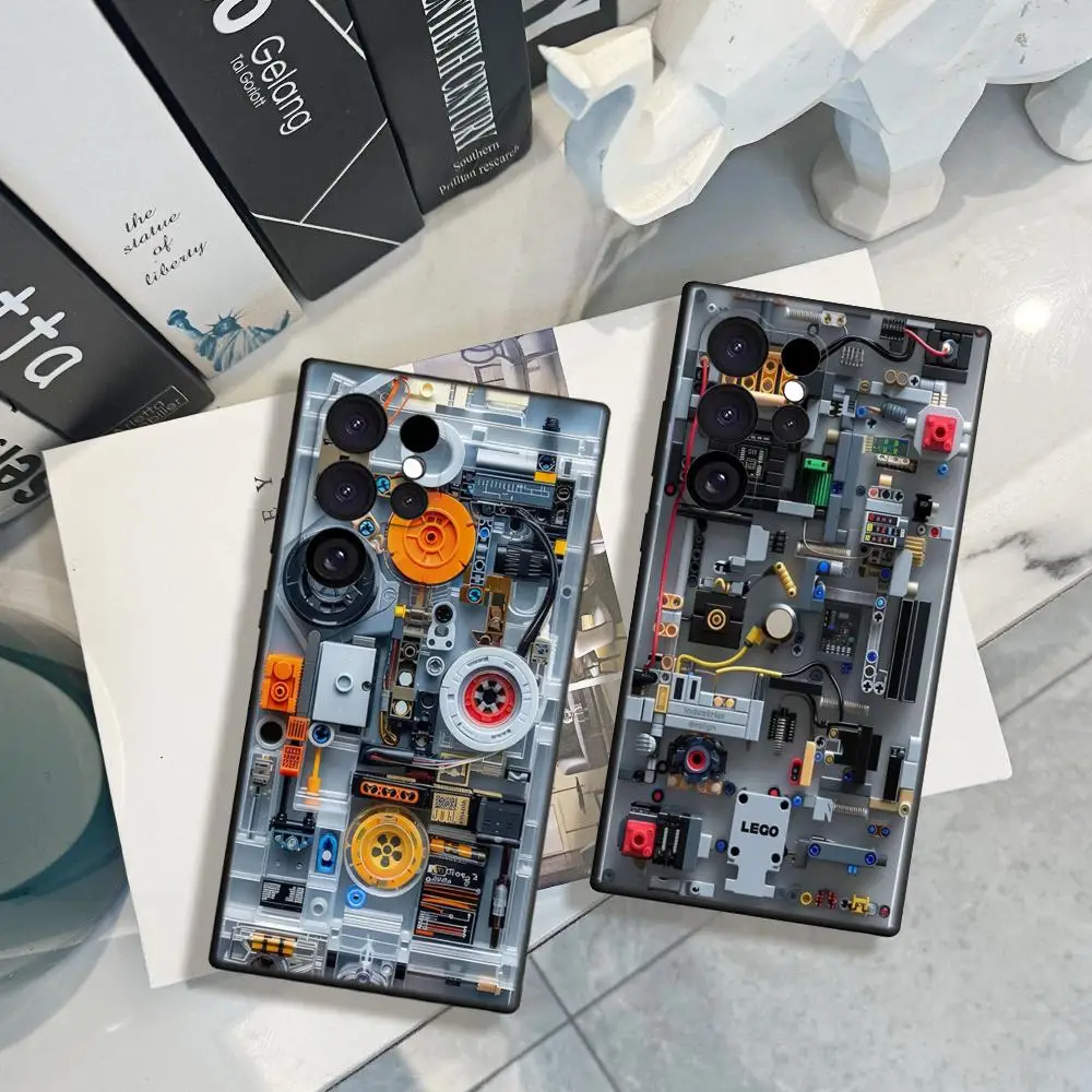 

Creative Mechanical Circuit Pattern Case For Oppo Realme C65 C63 C55 C53 C35 C33 C30 C20 C21Y 13 11 10 9i 8 GT Neo2 Pro Plus 5G