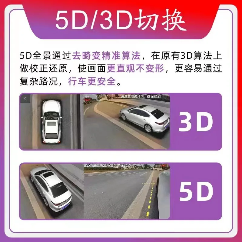 Panoramic image driving recorder blind spot assist