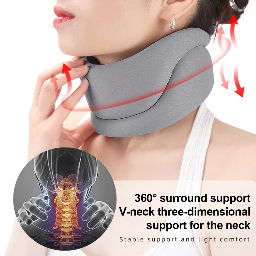 Adjustable Neck Support Cervical Brace Neck Stretcher Chiropractic Posture Corrector Relief Neck Pain Cervical Traction Device