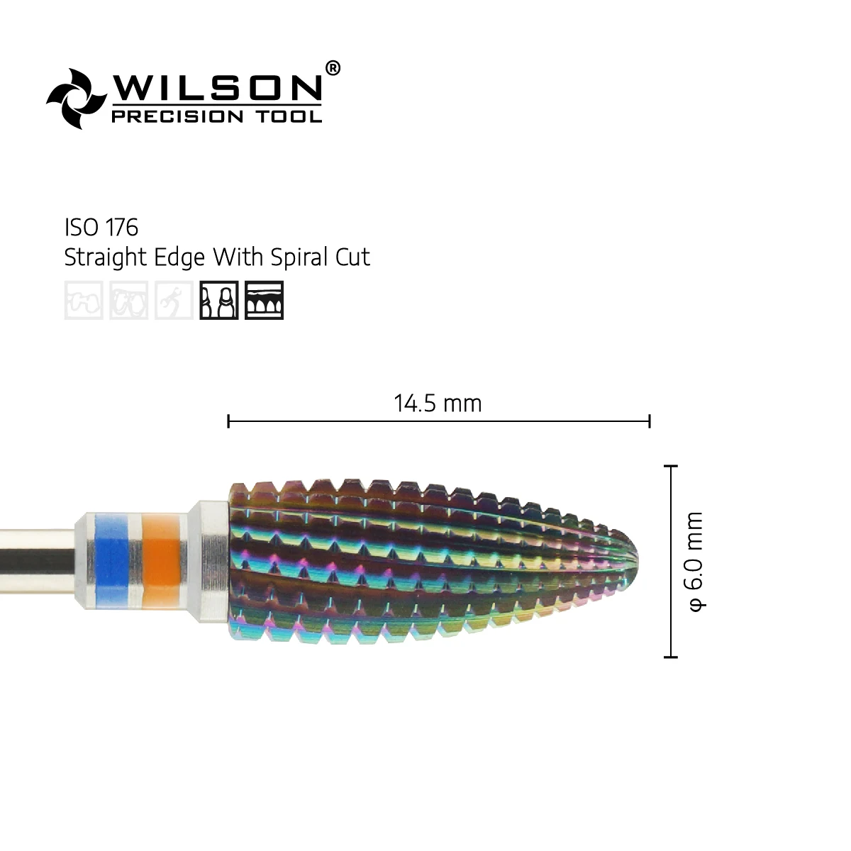 New Coating Carbide Bur Pieza De Baja Velocidad 50H3201 For Trimming Resin