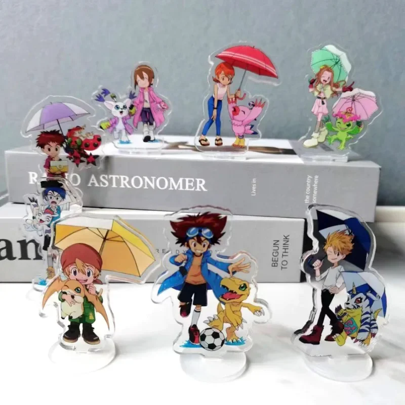 Digimon anime cartoon Miyako Inoue Miyako AGUMON character peripherals can be acrylic desktop ornaments children's toys gifts