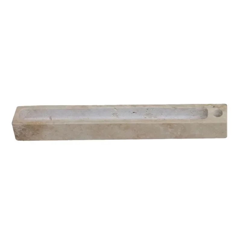 Wabi Sand Wind Natural Travertine Incense Plug Designer Model Room Homestay Living Room Bedroom Desktop Incense Plug Ornament