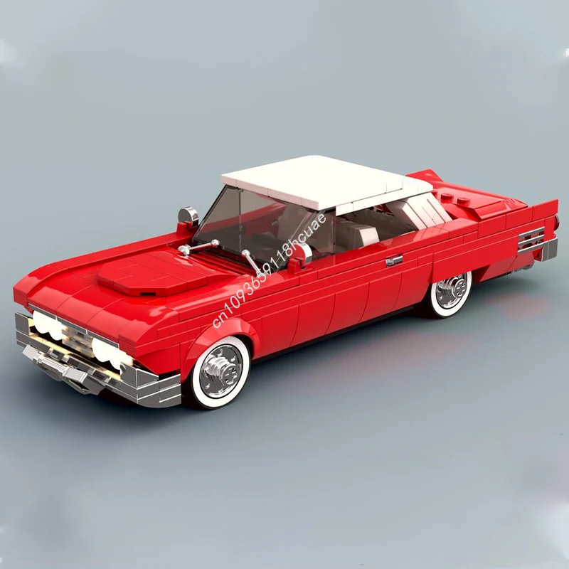 323 elementy MOC Fordes Thunderbird City Champion Supercar Klocki Konstrukcyjne Prezent Świąteczny Inspirujący DIY Kreatywna Architektura dla Fanów